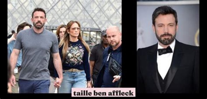 Ben Affleck's Stature: Height and Weight Revealed