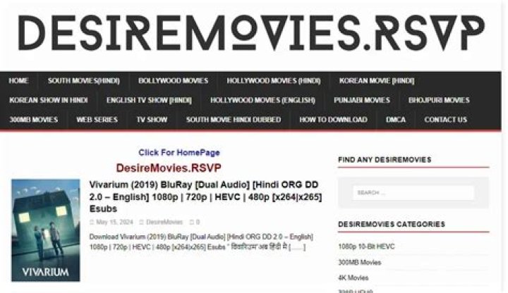 DesireMovies.com: Your Ultimate Destination for Free Movie Downloads