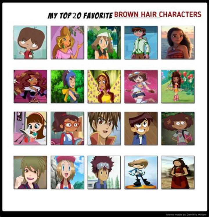 Discover Intriguing Brown-Haired Characters