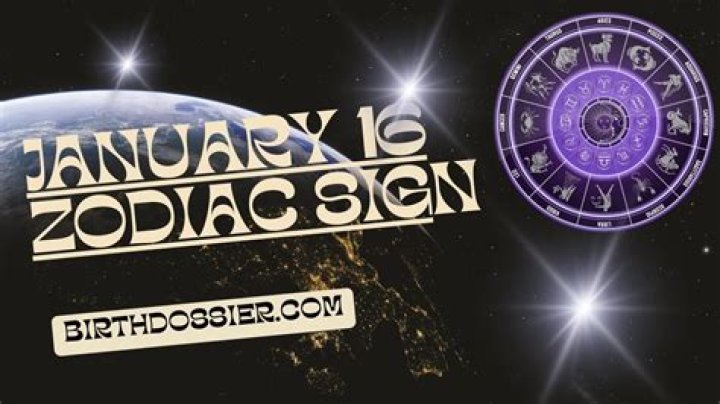 Discover Your Zodiac Destiny: January 16th Zodiac