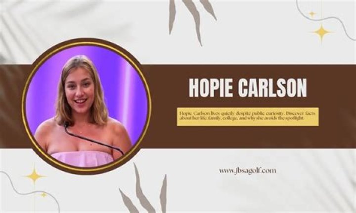 Discovering the Enigmatic Journey of Hopie Carlson