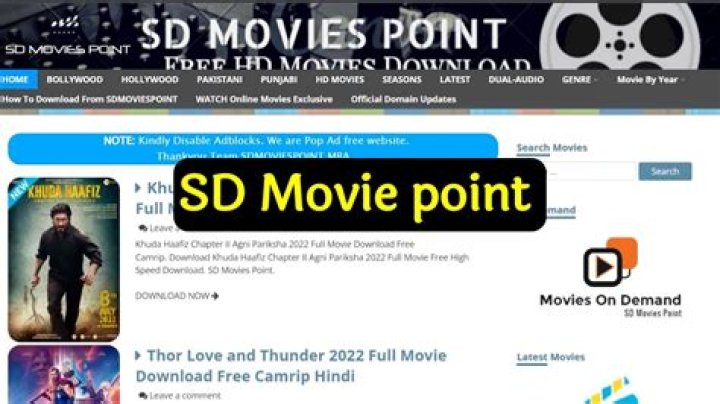 Discovering the World of SDMoviesPoint: Your Ultimate Movie Hub