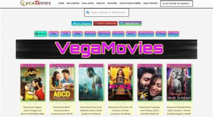 Download Latest Hindi Movies in HD from Vegamovies