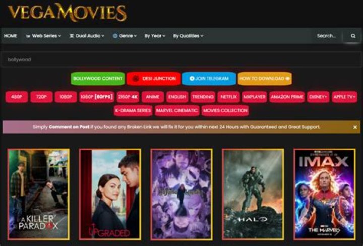 Download the Latest Movies Easily with Vegamovies