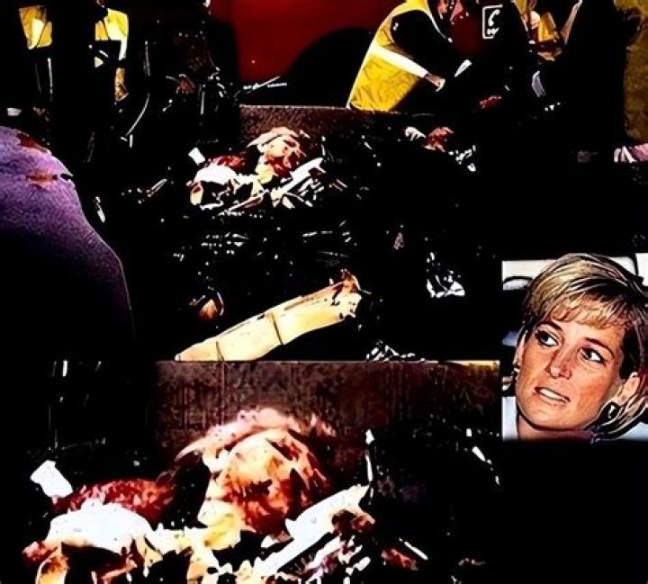 Horrific Gore Photos of Princess Diana's Car Crash
