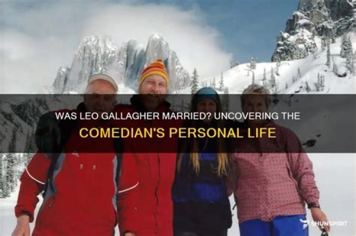 Unraveling the Personal Life of Gallagher: Was Gallagher Married?