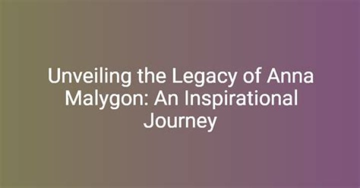 Unveiling the Life of Anna Malygon: A Journey Through Passion and Artistry