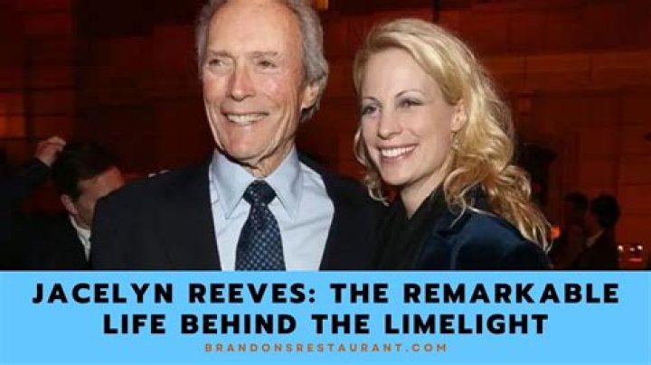 Unveiling the Life of Jacelyn Reeves: A Journey Beyond the Spotlight