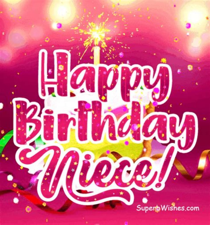 Wonderful Happy Birthday Wishes for Niece as a GIF!